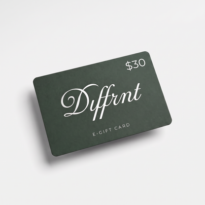 DIFFRNT E-Gift Card $30