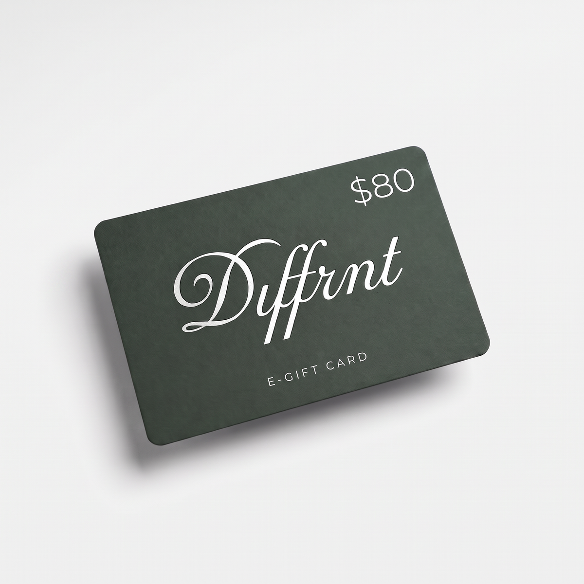 DIFFRNT E-Gift Card $80