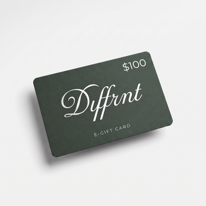 DIFFRNT E-Gift Card $100