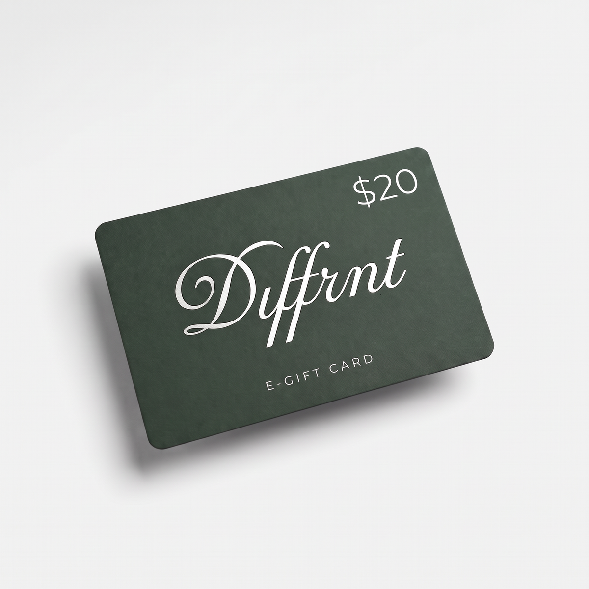 DIFFRNT E-Gift Card $20
