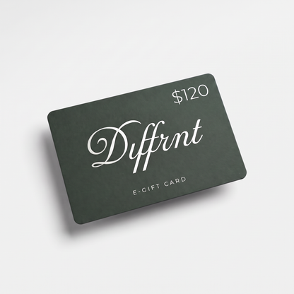 DIFFRNT E-Gift Card $120