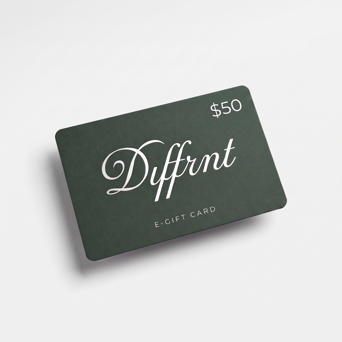 DIFFRNT E-Gift Card $50
