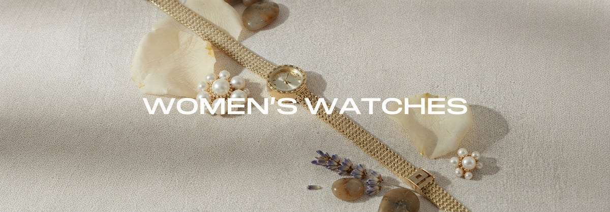 DIFFRNT women's watches: gold bracelet watch